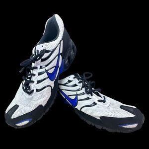 Nike Air Max Torch 4 Men's Size 14 White Black Blue Running Shoes (CW7026-100)